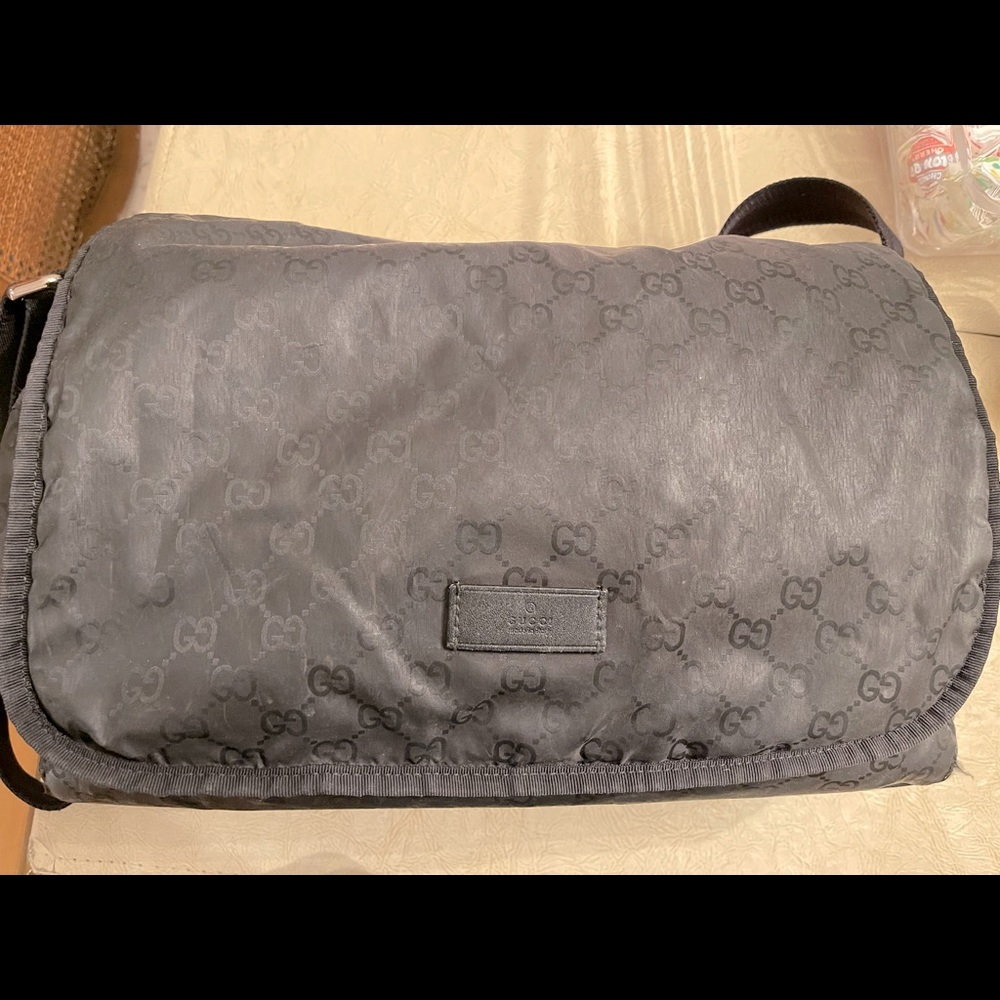 Gucci diaper bag